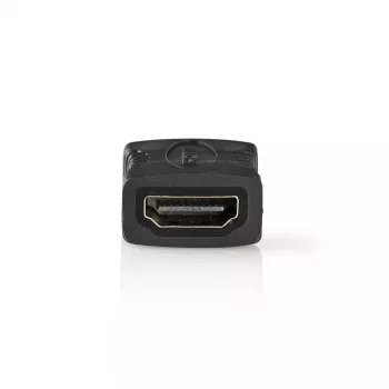 HDMI lizdas-lizdas lyčių keitiklis Nedis CVBW34900AT su paauksuotais kontaktais, antracitinis