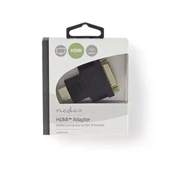 jungčių adapteris Nedis CVBW34910AT HDMI DVI-D auksuotas