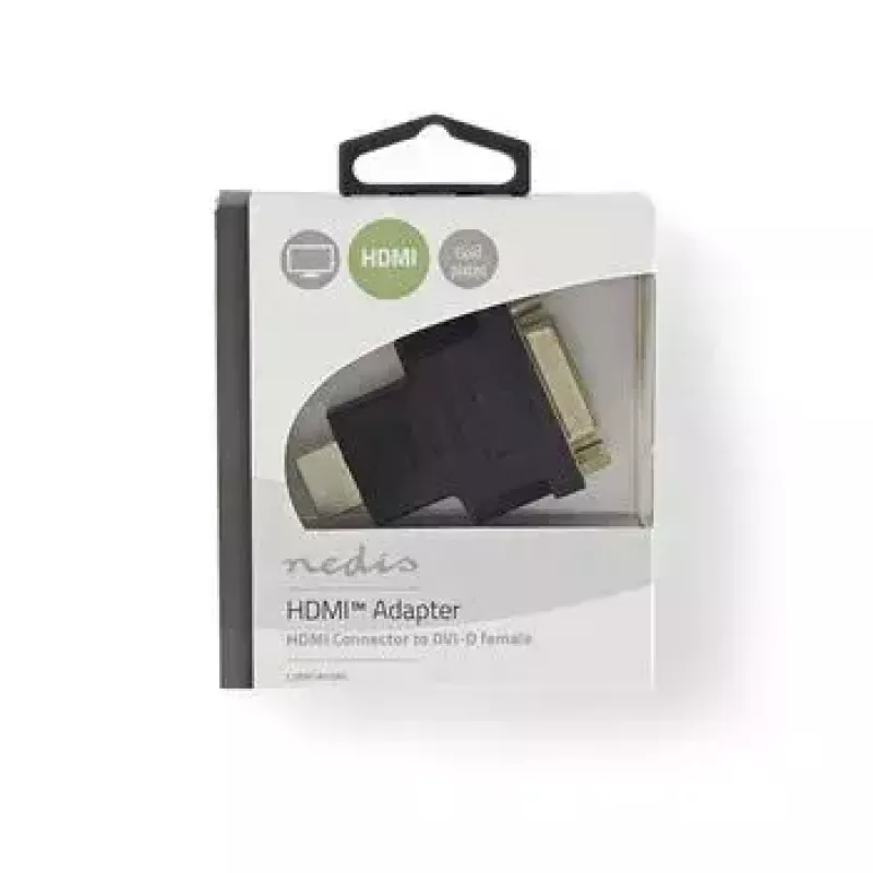 jungčių adapteris Nedis CVBW34910AT HDMI DVI-D auksuotas