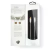 USB laidas Nedis CCTB60800AL10 USB 2.0 1 m USB C sidabrinis