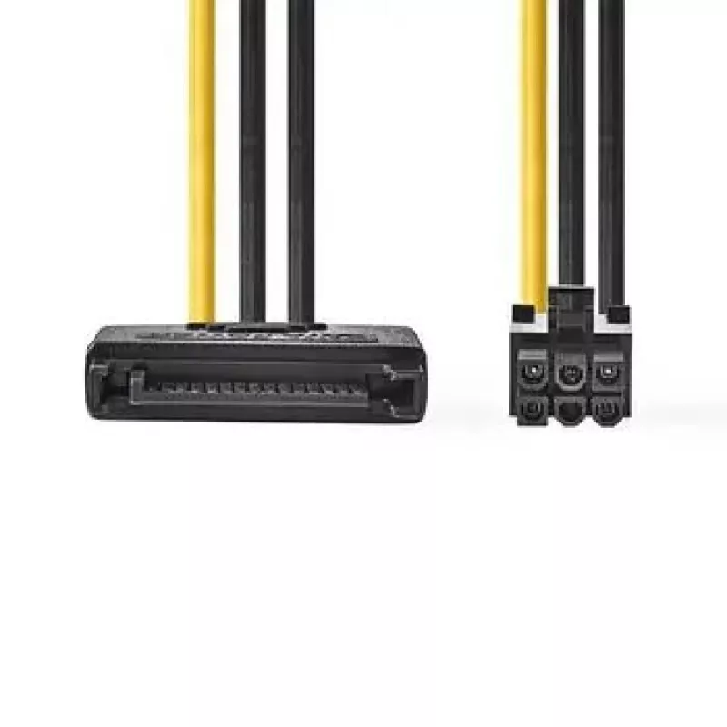 Vidinis maitinimo laidas Nedis CCGP74200VA015 0,15 m SATA 15 kontaktų kištukas