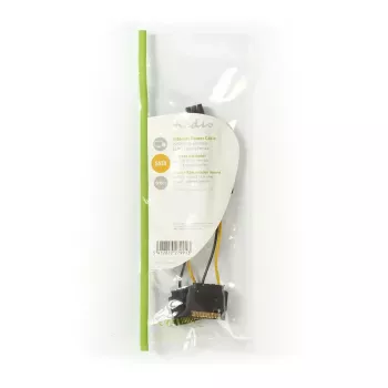 Vidinis maitinimo laidas Nedis CCGP74205VA015 0,15 m 2 x SATA 15 kontaktų PCI-E 6 kontaktų