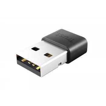 USB imtuvas Trust Myna Bluetooth 5 adapteris universali pelė juoda