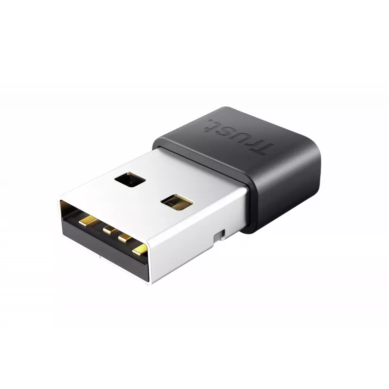 USB imtuvas Trust Myna Bluetooth 5 adapteris universali pelė juoda