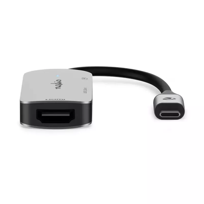 USB Hub Nedis CCGB64230GY01 Type-C 5000 Mbit/s Pilkas