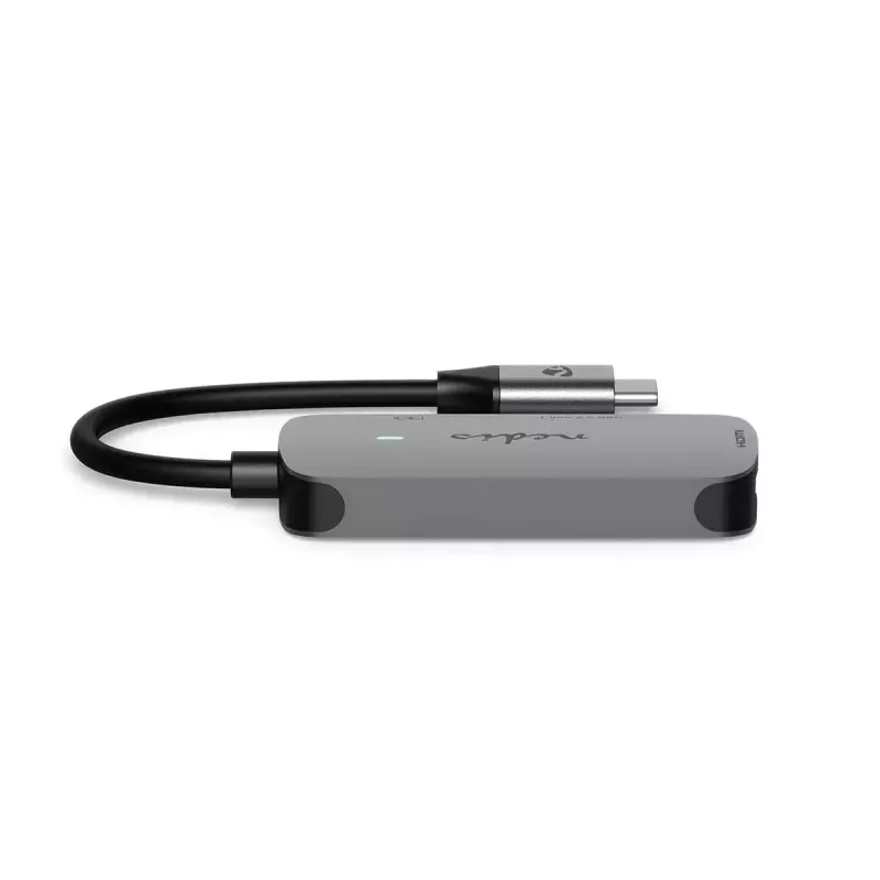 USB Hub Nedis CCGB64230GY01 Type-C 5000 Mbit/s Pilkas