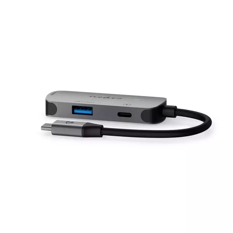 USB Hub Nedis CCGB64230GY01 Type-C 5000 Mbit/s Pilkas