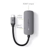 USB Hub Nedis CCGB64230GY01 Type-C 5000 Mbit/s Pilkas