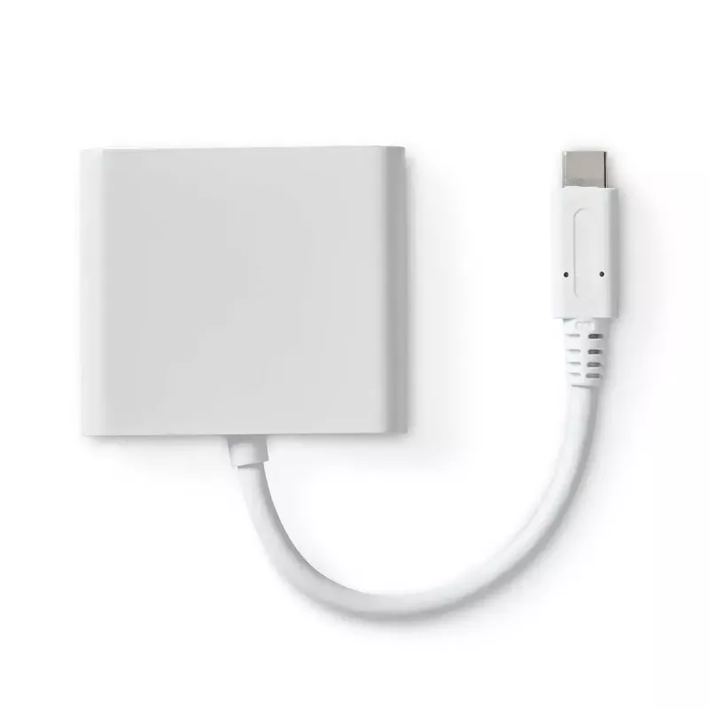 Nešiojamojo kompiuterio dokas Nedis CCGB64770WT01 USB Type-C laidinis 7,5W