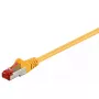 komutacinis kabelis Goobay CAT 6 S/FTP PiMF Geltona 5m