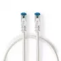 Tinklo kabelis Nedis CCTB85321AL05 RJ-45 Cat6a 0.5 m Sidabrinis
