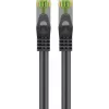 Goobay tinklo kabelis, juodas, 0,25 m, Cat8.1 S/FTP