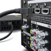 HDMI laidas Goobay 61638 1m HDMI A tipo kištukas 48 Gbit/s juodas