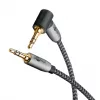Garso kabelis Goobay (WENTRONIC) 3,5 mm TRS–3,5 mm TRS, 0,5 m, varis, auksuoti kontaktai, ekranuotas