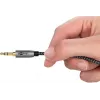 Garso kabelis Goobay (WENTRONIC) 3,5 mm TRS–3,5 mm TRS, 0,5 m, varis, auksuoti kontaktai, ekranuotas