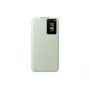 Piniginė dėklas Samsung Galaxy S24+ Žalia Vienspalvė