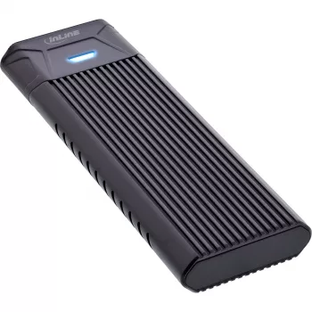 InLine USB3.2 Gen.2 USB-C į M.2 SSD (PCIe NVMe & SATA) korpusas