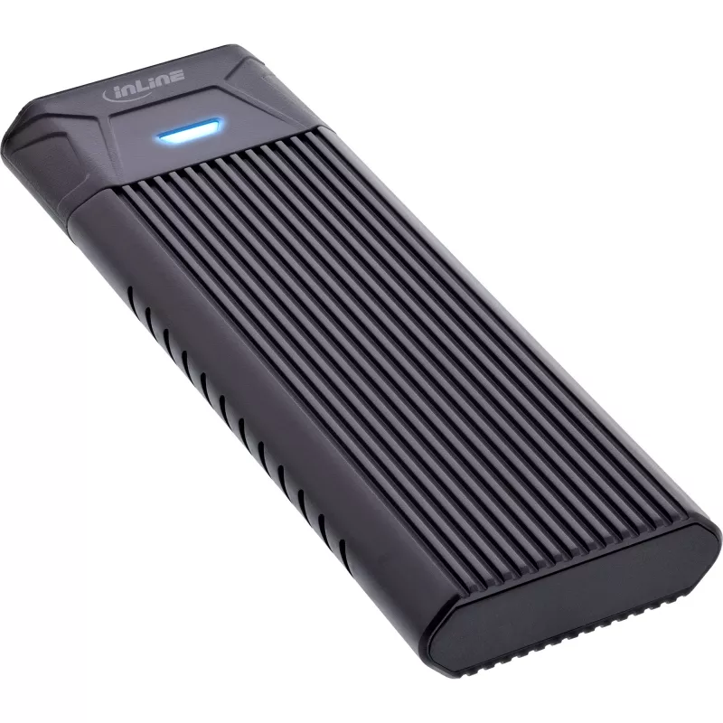 InLine USB3.2 Gen.2 USB-C į M.2 SSD (PCIe NVMe & SATA) korpusas