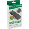 InLine USB3.2 Gen.2 USB-C į M.2 SSD (PCIe NVMe & SATA) korpusas