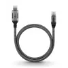 Goobay jungčių adapteris USB A RJ-45 15 m juoda sidabrinė