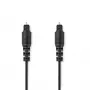 Nedis CAGL25000BK10 garso kabelis 1 m TOSLINK Juoda