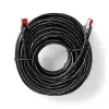 Tinklo kabelis Nedis CCGL85900BK300 RJ-45 Cat6 30 m juodas