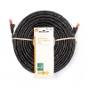 Tinklo kabelis Nedis CCGL85900BK300 RJ-45 Cat6 30 m juodas