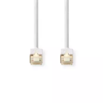 Tinklo kabelis Nedis CCGB85221WT100 RJ-45 Cat6 10 m Baltas