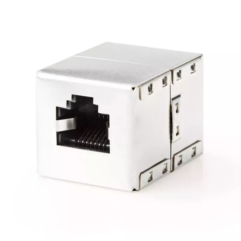 Nedis CCGB89011ME jungtis RJ45 Metalinė Moteriška/Moteriška