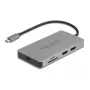 DeLOCK USB Type-C prijungimo stotis 4K Dual HDMI MST USB 3.2 SD LAN PD 3.0
