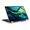 Konvertuojamas nešiojamas kompiuteris Acer Aspire Go Spin 14 AGSP14-31PT-36R6 — 14 colių WUXGA jutiklinis, Intel Core 3 N355 1.9 GHz, 16 GB LPDDR5, 512 GB SSD, Windows 11 Home, sidabrinis