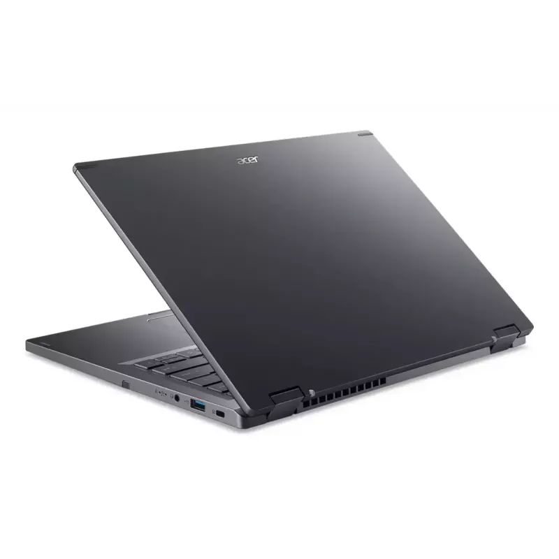 Hibridinis 2-in-1 nešiojamas kompiuteris Acer Aspire Spin 14 ASP14-52MTN-75Q5 — Intel Core Ultra 7 155U, 14 colių WUXGA liečiamasis ekranas, 16 GB LPDDR5x, 1 TB SSD, Wi‑Fi 6, Windows 11 Home, pilka