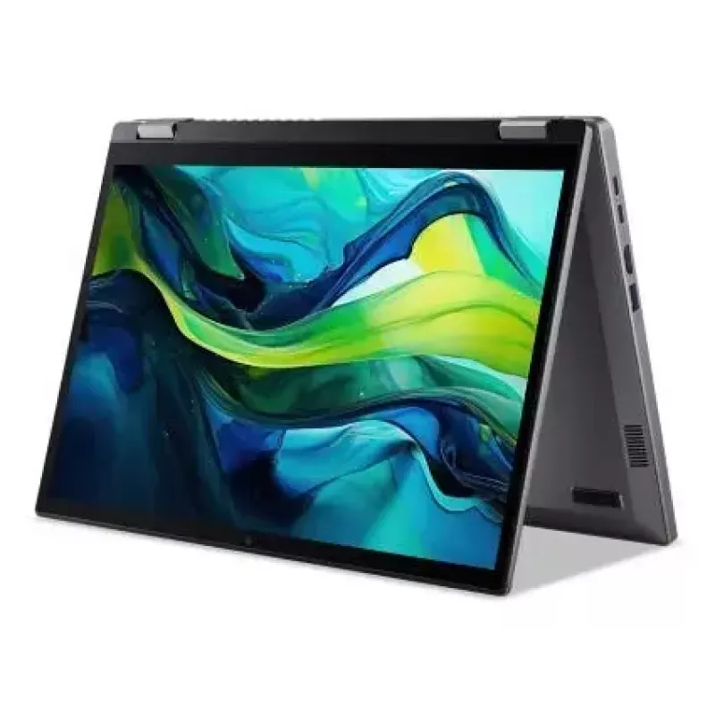 Nešiojamas konvertuojamas kompiuteris Acer Aspire Spin 14 ASP14-52MTN — Intel Core Ultra 7 155U, 14 colių WUXGA jutiklinis, 32 GB LPDDR5x, 1 TB SSD, Wi‑Fi 6E, Windows 11 Home
