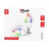 Išmanioji lemputė TRUST 71293 — Wi‑Fi išmanioji šviesa, balta, AC, 37×100 mm, pakuotėje 2 vnt.