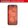 Displex ekrano apsauginis stiklas (10H), skirtas Apple iPhone 15 Plus/15 Pro Max/16 Plus, su EASY-ON® Eco montavimo rėmeliu, atsparus įbrėžimams