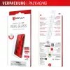Displex ekrano apsauginis stiklas (10H), skirtas Apple iPhone 15 Plus/15 Pro Max/16 Plus, su EASY-ON® Eco montavimo rėmeliu, atsparus įbrėžimams