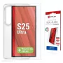 Displex ekrano apsauga + dėklas, skirtas „Samsung Galaxy S25 Ultra“, ekologiškas montavimo rėmelis, atsparus įbrėžimams