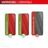 Displex ekrano apsauginis stiklas + dėklas, skirtas Samsung Galaxy S24/S25, Eco montavimo rėmelis, atsparus įbrėžimams