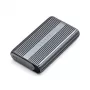 SSD korpusas Satechi USB4 NVMe SSD Pro 4 TB 40 Gbit/s pilkas permatomas