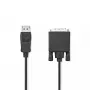 Vaizdo kabelio adapteris Nedis CCGL37200BK20 2 m DisplayPort į DVI-D juodas