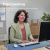 Trust Ody II klaviatūra su pele Namai/Biuras RF belaidė Vokiška Balta
