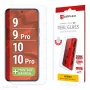 Displex ekrano apsauginis stiklas (10H), skirtas Google Pixel 9, Pixel 9 Pro, Pixel 10, Pixel 10 Pro, su EASY-ON® Eco montavimo rėmeliu, atsparus įbrėžimams