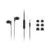 Lenovo 4XD1J77352 ausinės / laisvų rankų įranga Laidinis į ausis Biuras / Skambučių centras Juoda