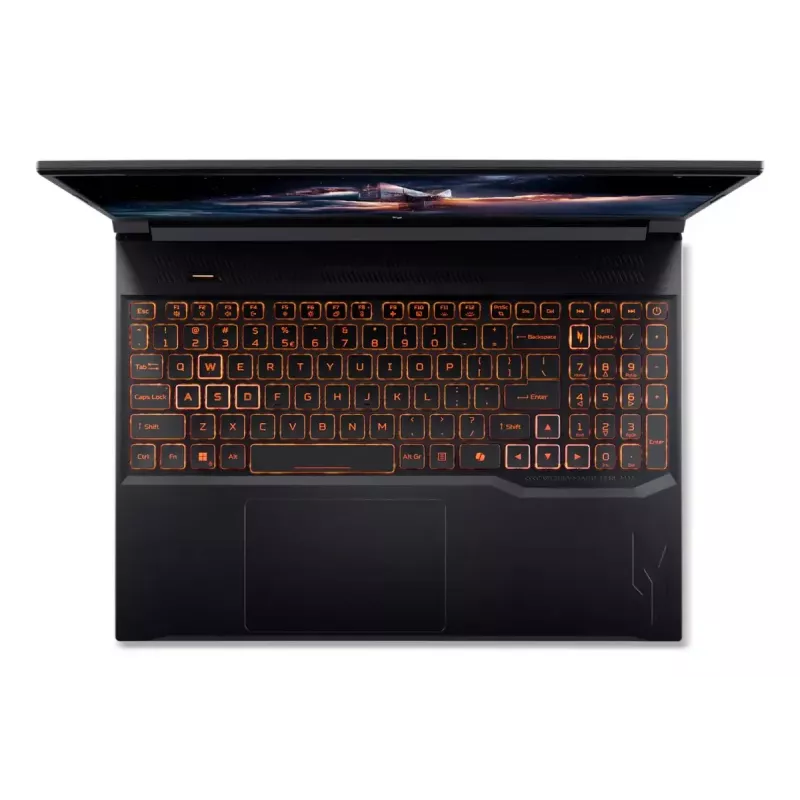 Nešiojamas kompiuteris Acer Nitro V 16 AI ANV16-42-R20S — 16 colių WQXGA, AMD Ryzen 7 260 3.8 GHz, 16 GB DDR5, 1 TB SSD, NVIDIA GeForce RTX 5070, Windows 11 Home, juodas