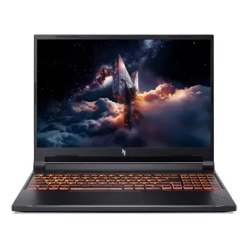 Nešiojamas kompiuteris Acer Nitro V 16 AI ANV16-42-R9TU — AMD Ryzen 7 260, 16 colių WUXGA 1920×1200, 16 GB DDR5, 1 TB SSD, NVIDIA GeForce RTX 5070, Windows 11 Home, juodos spalvos