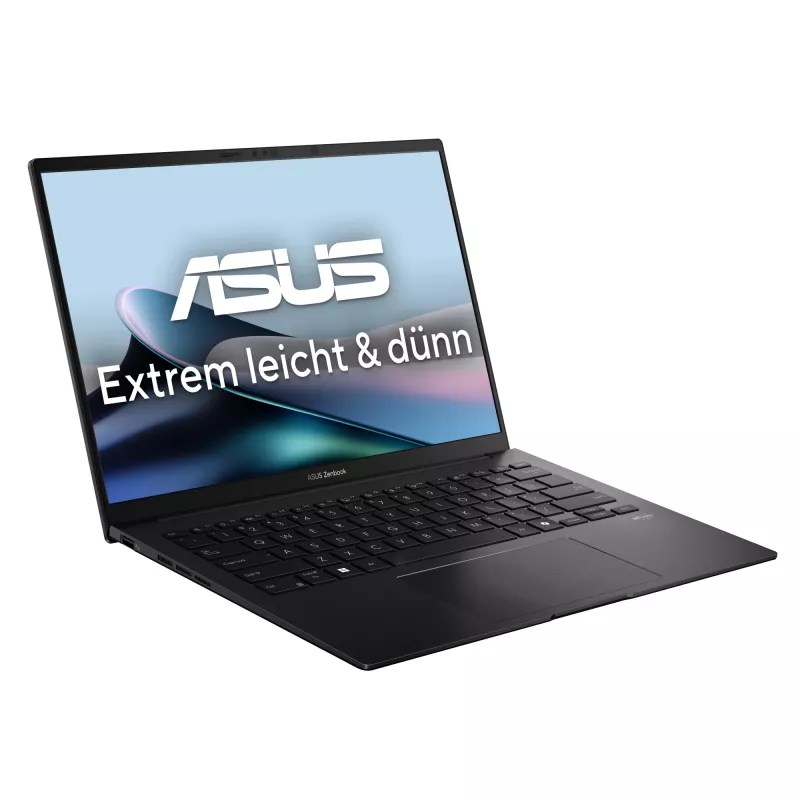 ASUS Zenbook 14 UM3406KA-QD254W AMD Ryzen™ AI 7 350 nešiojamas kompiuteris 35,6 cm (14 colių) WUXGA 16 GB LPDDR5x-SDRAM 1 TB SSD Wi-Fi 6E (802.11ax) Windows 11 Home vokiška juoda
