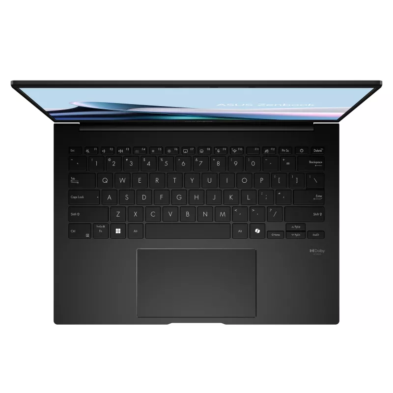 ASUS Zenbook 14 UM3406KA-QD254W AMD Ryzen™ AI 7 350 nešiojamas kompiuteris 35,6 cm (14 colių) WUXGA 16 GB LPDDR5x-SDRAM 1 TB SSD Wi-Fi 6E (802.11ax) Windows 11 Home vokiška juoda