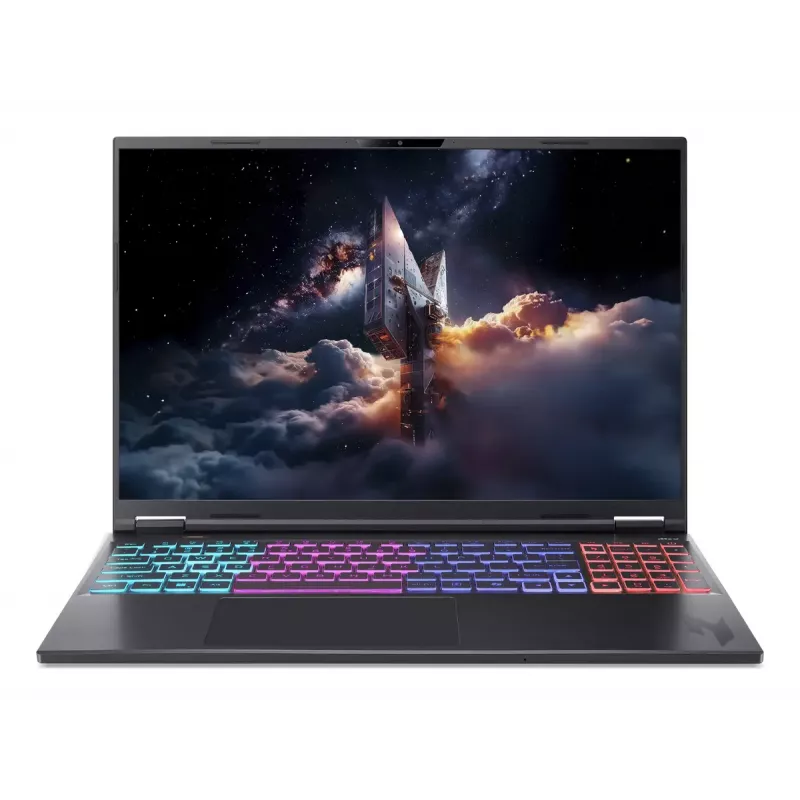 Nešiojamas kompiuteris Acer Nitro 16S AI AN16S-61-R597 — AMD Ryzen AI 5 340, 16 colių WUXGA (1920×1200), 16 GB DDR5, 1 TB SSD, NVIDIA GeForce RTX 5050, Windows 11 Home