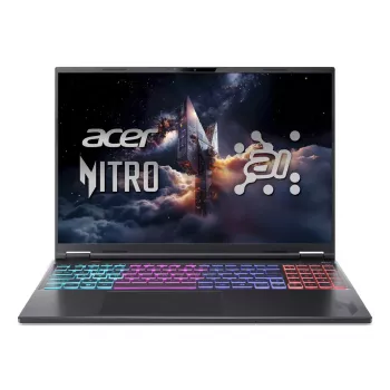 Nešiojamas kompiuteris Acer Nitro 16S AI AN16S-61-R597 — AMD Ryzen AI 5 340, 16 colių WUXGA (1920×1200), 16 GB DDR5, 1 TB SSD, NVIDIA GeForce RTX 5050, Windows 11 Home