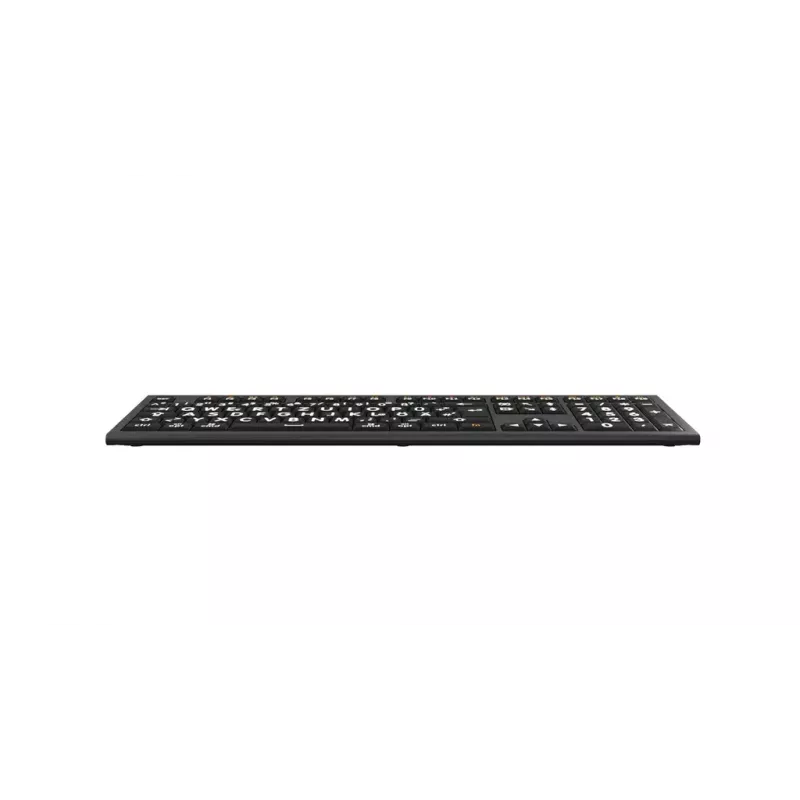 Logickeyboard LKB-LPWB-A2M-DE klaviatūra universali USB QWERTZ vokiška juoda